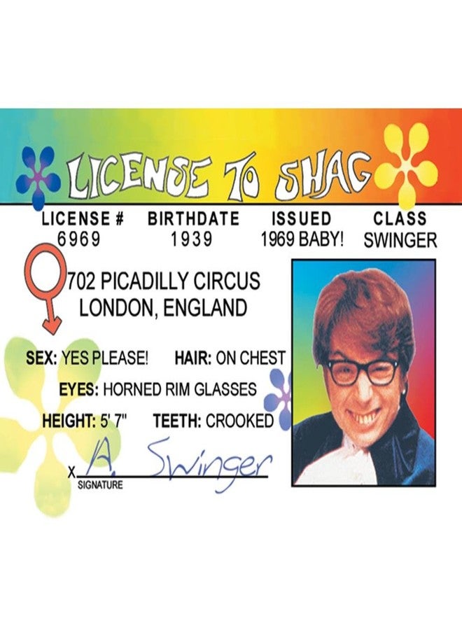 Signs 4 Fun Parody Driver’s License | Swinger ID | Fake ID Novelty Card | Collectible Trading Card Driver’s License | Novelty Gift for Holidays | Made in The USA